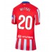 Atletico Madrid Axel Witsel #20 Hjemmedrakt Dame 2024-25 Korte ermer